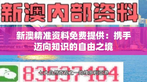 新澳精准资料免费提供：携手迈向知识的自由之境