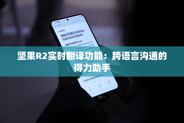 坚果R2实时翻译功能：跨语言沟通的得力助手