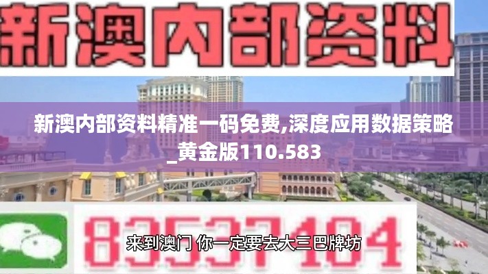 新澳内部资料精准一码免费,深度应用数据策略_黄金版110.583