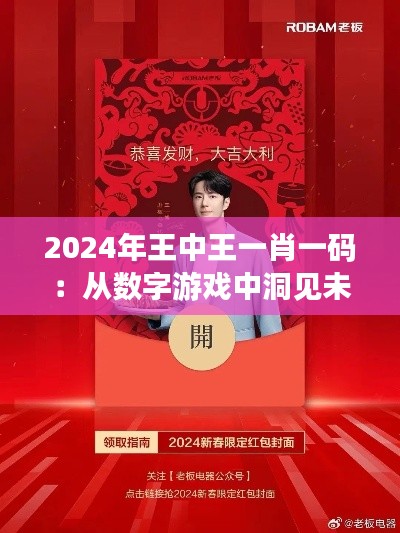 2024年王中王一肖一码：从数字游戏中洞见未来的赢家