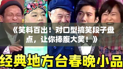 《笑料百出！对口型搞笑段子盘点，让你捧腹大笑！》