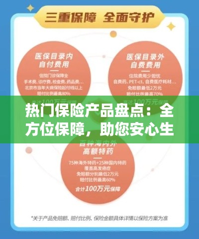热门保险产品盘点：全方位保障，助您安心生活