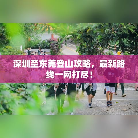 深圳至东莞登山攻略，最新路线一网打尽！