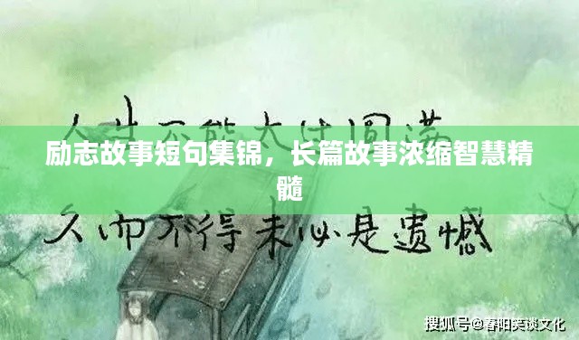 励志故事短句集锦，长篇故事浓缩智慧精髓