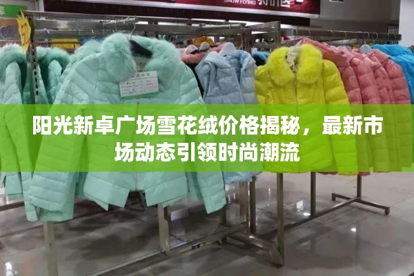 阳光新卓广场雪花绒价格揭秘,最新市场动态引领时尚潮流