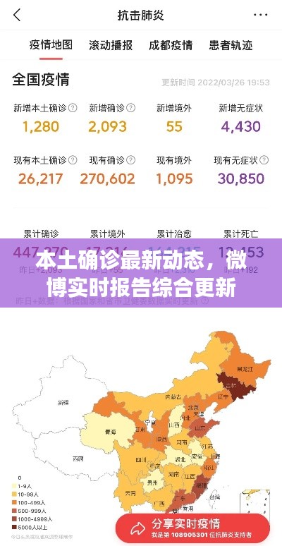 本土确诊最新动态，微博实时报告综合更新