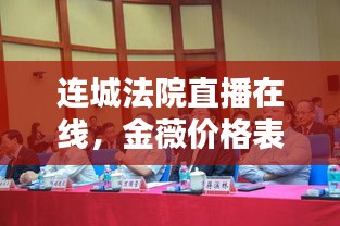 连城法院直播在线，金薇价格表与司法动态一网打尽