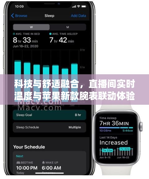 科技与舒适融合，直播间实时温度与苹果新款腕表联动体验