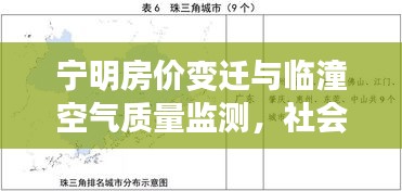 宁明房价变迁与临潼空气质量监测，社会观察者的洞察与反思