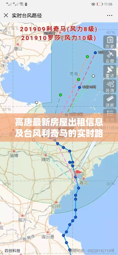 高唐最新房屋出租信息及台风利奇马的实时路径图解析