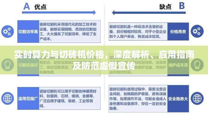 实时算力与切砖机价格，深度解析、应用指南及防范虚假宣传