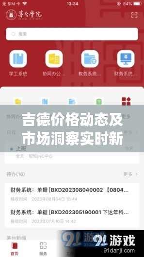 吉德价格动态及市场洞察实时新闻分享