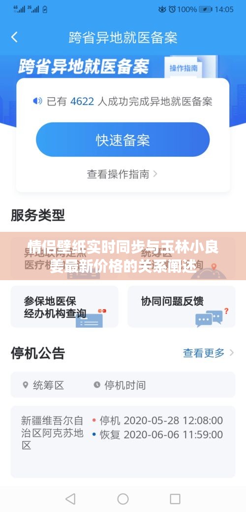 情侣壁纸实时同步与玉林小良姜最新价格的关系阐述