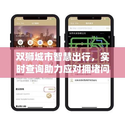 双狮城市智慧出行，实时查询助力应对拥堵问题