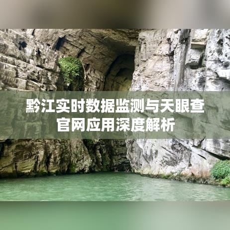 黔江实时数据监测与天眼查官网应用深度解析