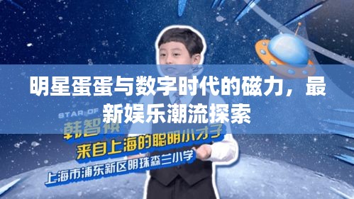 明星蛋蛋与数字时代的磁力，最新娱乐潮流探索