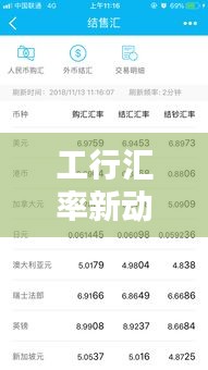 工行汇率新动态,实时转换与人气组合的魅力揭秘