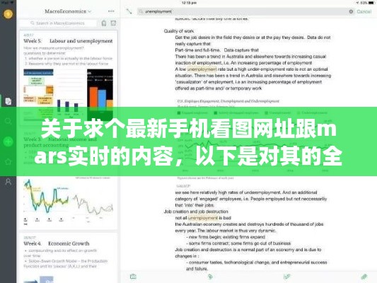 关于求个最新手机看图网址跟mars实时的内容，以下是对其的全面释义、专家视角与落地分析以及风险预警。