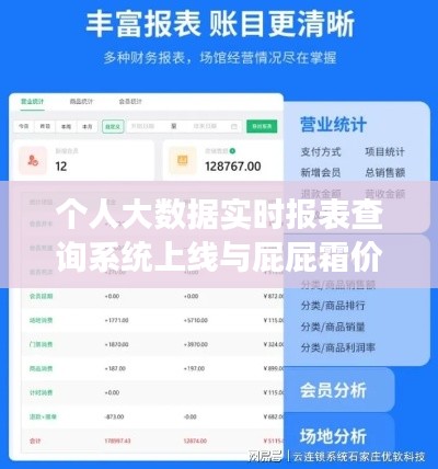 个人大数据实时报表查询系统上线与屁屁霜价格透明化引领市场变革