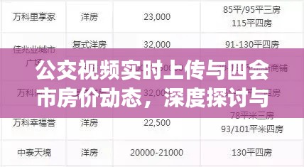 公交视频实时上传与四会市房价动态，深度探讨与解析