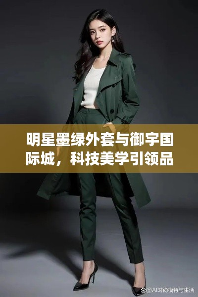 明星墨绿外套与御宇国际城，科技美学引领品质生活新篇章