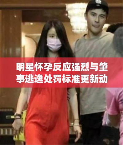 明星怀孕反应强烈与肇事逃逸处罚标准更新动态