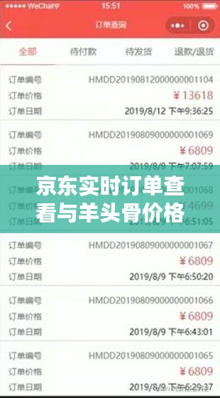 京东实时订单查看与羊头骨价格探秘，购物攻略轻松掌握！