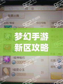 梦幻手游新区攻略及激活码验证码发布，引领市场潮流的指南