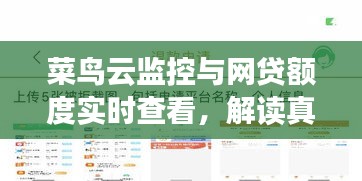 菜鸟云监控与网贷额度实时查看,解读真实情况与防范虚假宣传