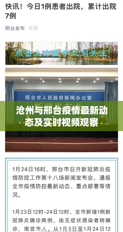 沧州与邢台疫情最新动态及实时视频观察