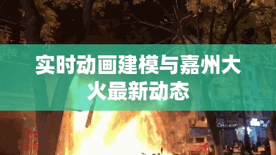实时动画建模与嘉州大火最新动态