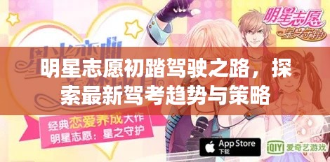 明星志愿初踏驾驶之路,探索最新驾考趋势与策略