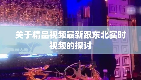 关于精品视频最新跟东北实时视频的探讨