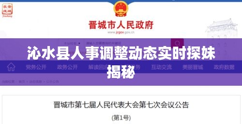 沁水县人事调整动态实时探妹揭秘