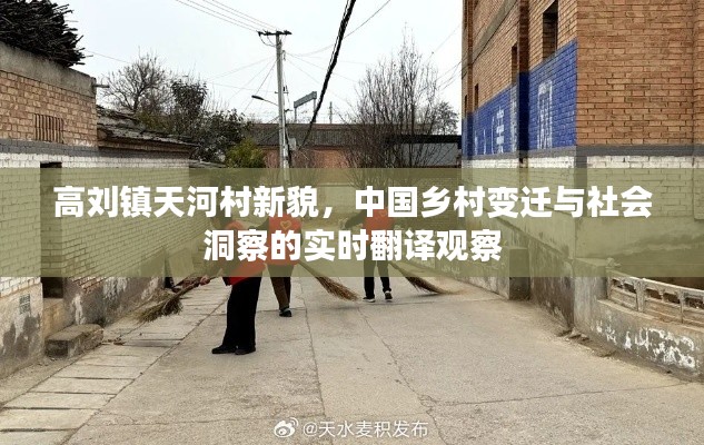 高刘镇天河村新貌，中国乡村变迁与社会洞察的实时翻译观察
