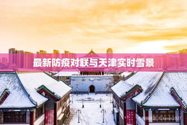最新防疫对联与天津实时雪景