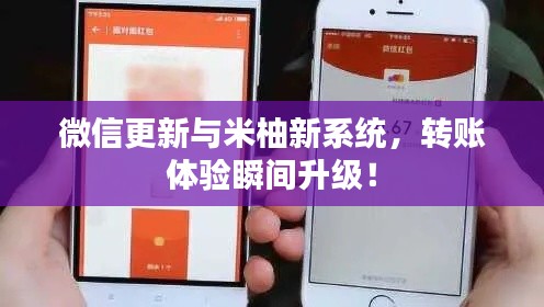 微信更新与米柚新系统,转账体验瞬间升级!