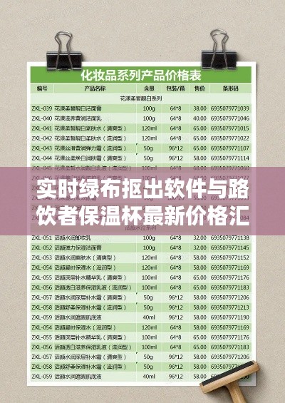 实时绿布抠出软件与路饮者保温杯最新价格汇总表