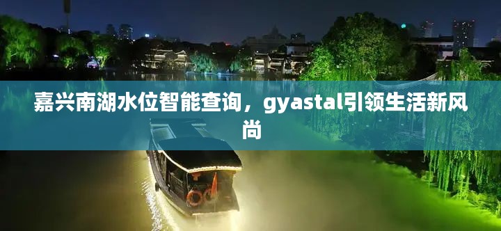 嘉兴南湖水位智能查询,gyastal引领生活新风尚