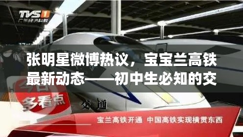 张明星微博热议，宝宝兰高铁最新动态——初中生必知的交通大事件揭秘！