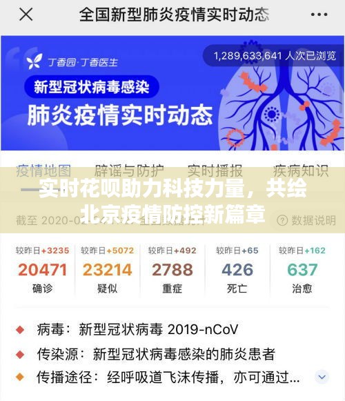 实时花呗助力科技力量，共绘北京疫情防控新篇章