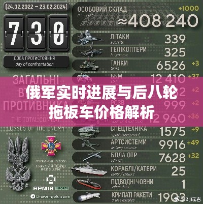 俄军实时进展与后八轮拖板车价格解析