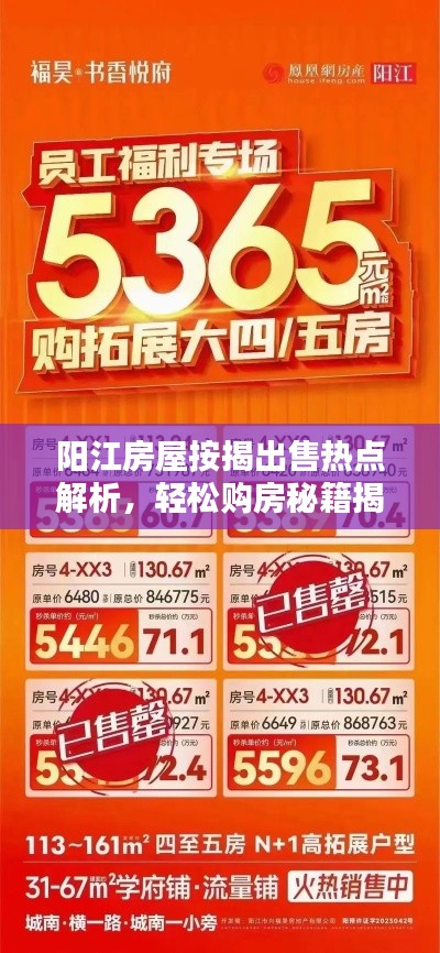 阳江房屋按揭出售热点解析，轻松购房秘籍揭秘！