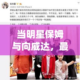 当明星保姆与向威达,最新动态与正反观点平衡论述