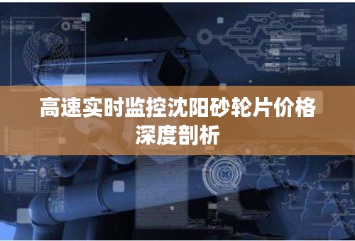 高速实时监控沈阳砂轮片价格深度剖析