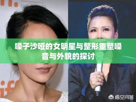 嗓子沙哑的女明星与整形重塑嗓音与外貌的探讨