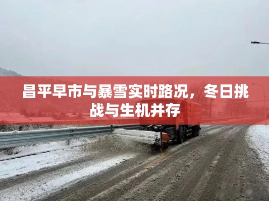 昌平早市与暴雪实时路况，冬日挑战与生机并存