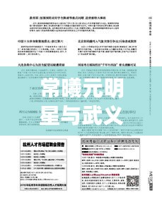 常曦元明星与武义人才市场最新招聘动态概览