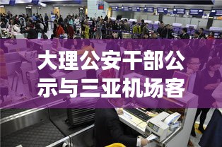 大理公安干部公示与三亚机场客流动态,深度解读背后的故事