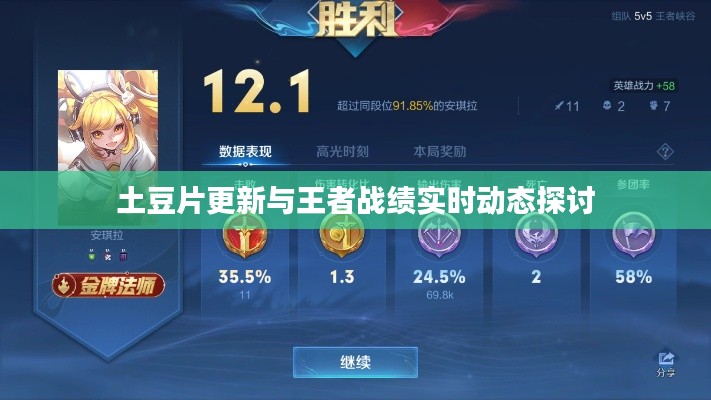 土豆片更新与王者战绩实时动态探讨